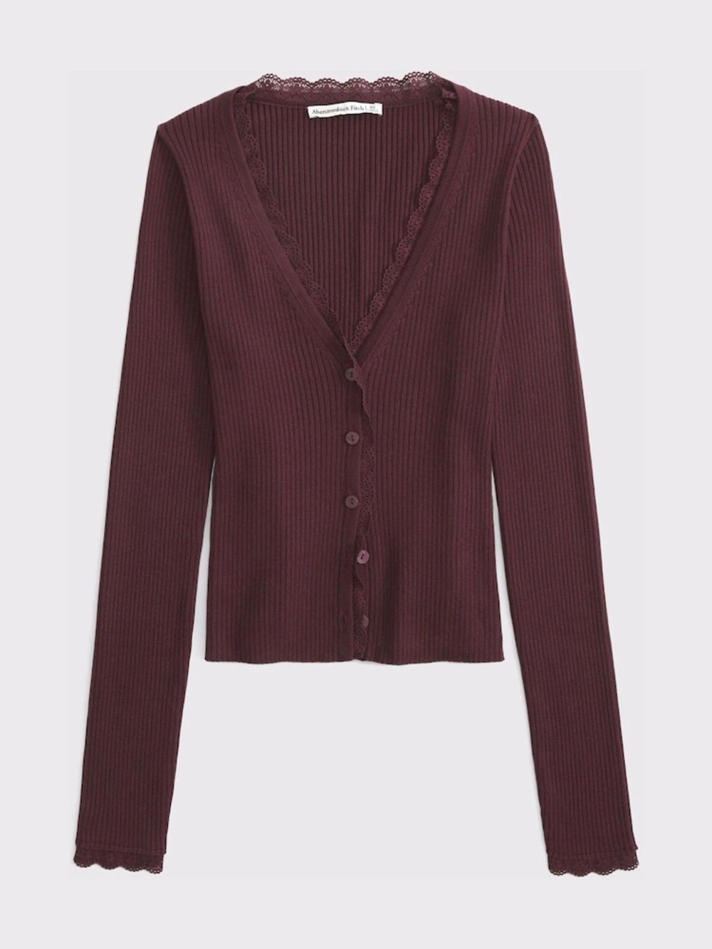 Abercrombie & Fitch | Lace-Trim Cardigan - Picture 5 of 7